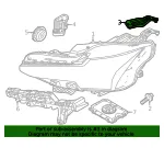 Headlight Bracket - Volvo (80016778) - view 4