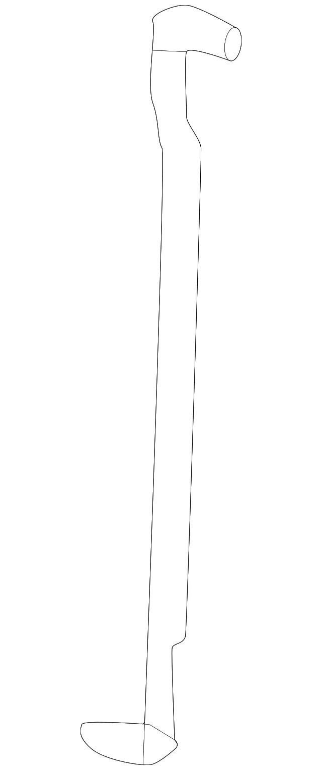 Left Key Lock Rod - Nissan (80515-7BA0A)