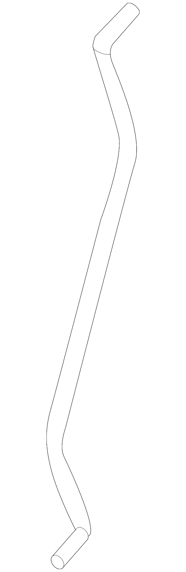 Left Key Lock Rod - Nissan (80515-7KA0A)