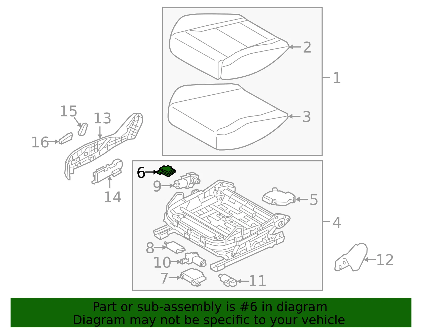 Occupant Module - Kia (80702-J5000) - view 2