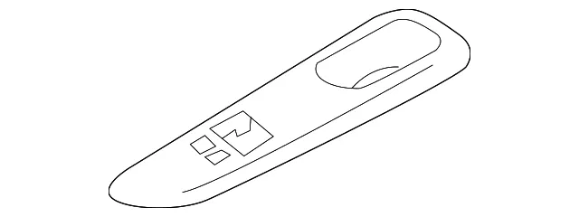 Switch Bezel - Nissan (80960-5EF1A)