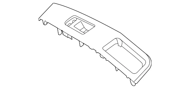 Door Switch Trim Panel - Nissan (80960-6TA0A)