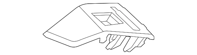 Door Switch Trim Panel - Nissan (80961-6RA4A)