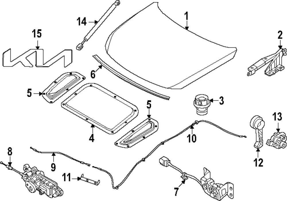 Actuator Assembly - Kia (8113A-DO000)