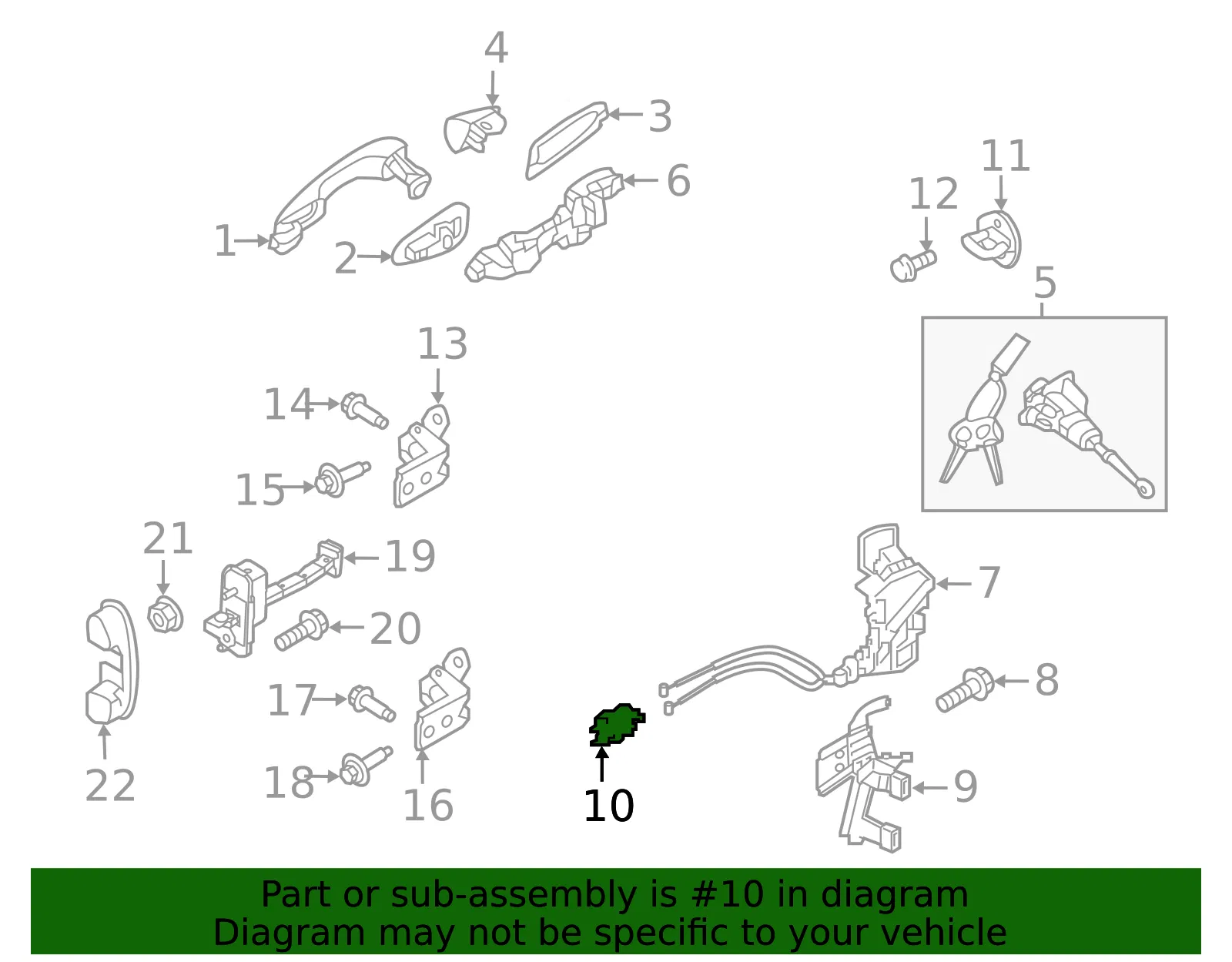 Connector - Passenger Side (RH) - Kia (81326-S9000) - view 2
