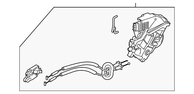 Door Lock Actuator Motor - Kia (81410-M7000)