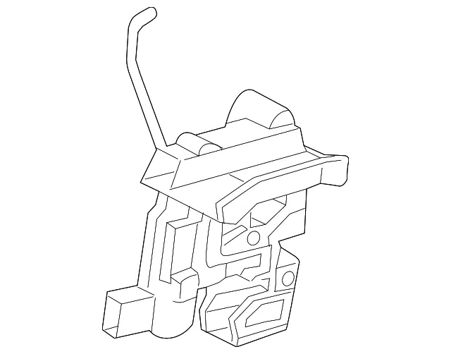 Lock Actuator - Driver's Side (LH) - Kia (81411-1W020)