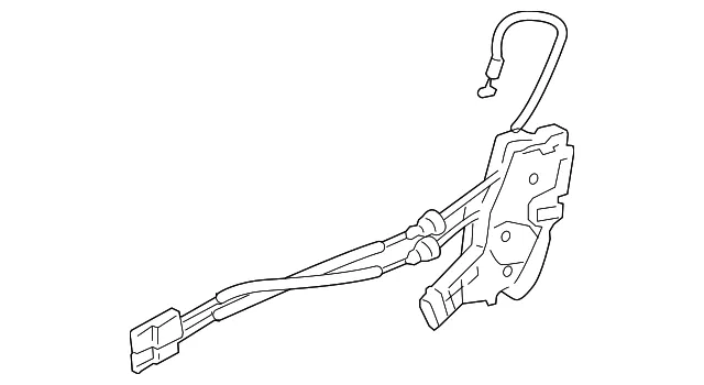 Lock Actuator - Passenger Side (RH) - Kia (81420-2J010)