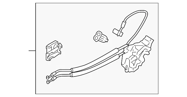 Lock Actuator - Passenger Side (RH) - Kia (81420-2T000)