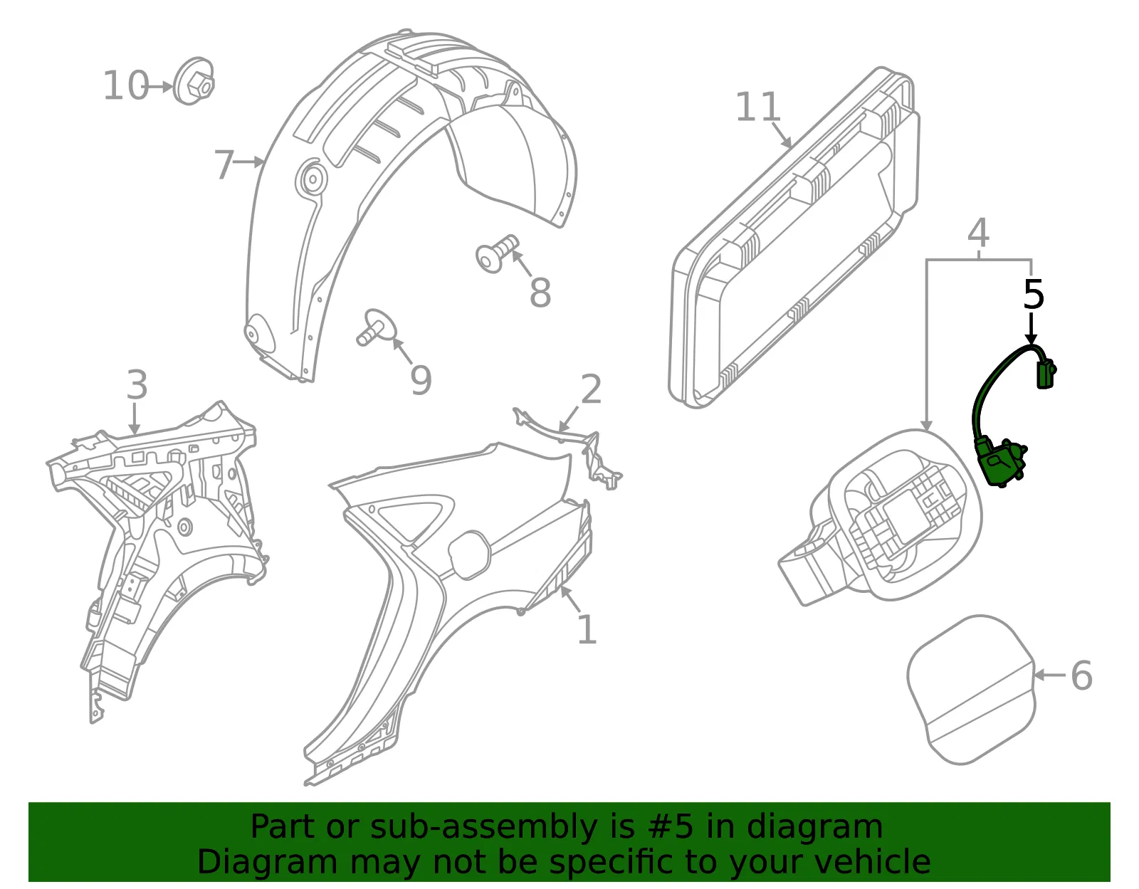 Actuator - Kia (81560-L2000) - view 2