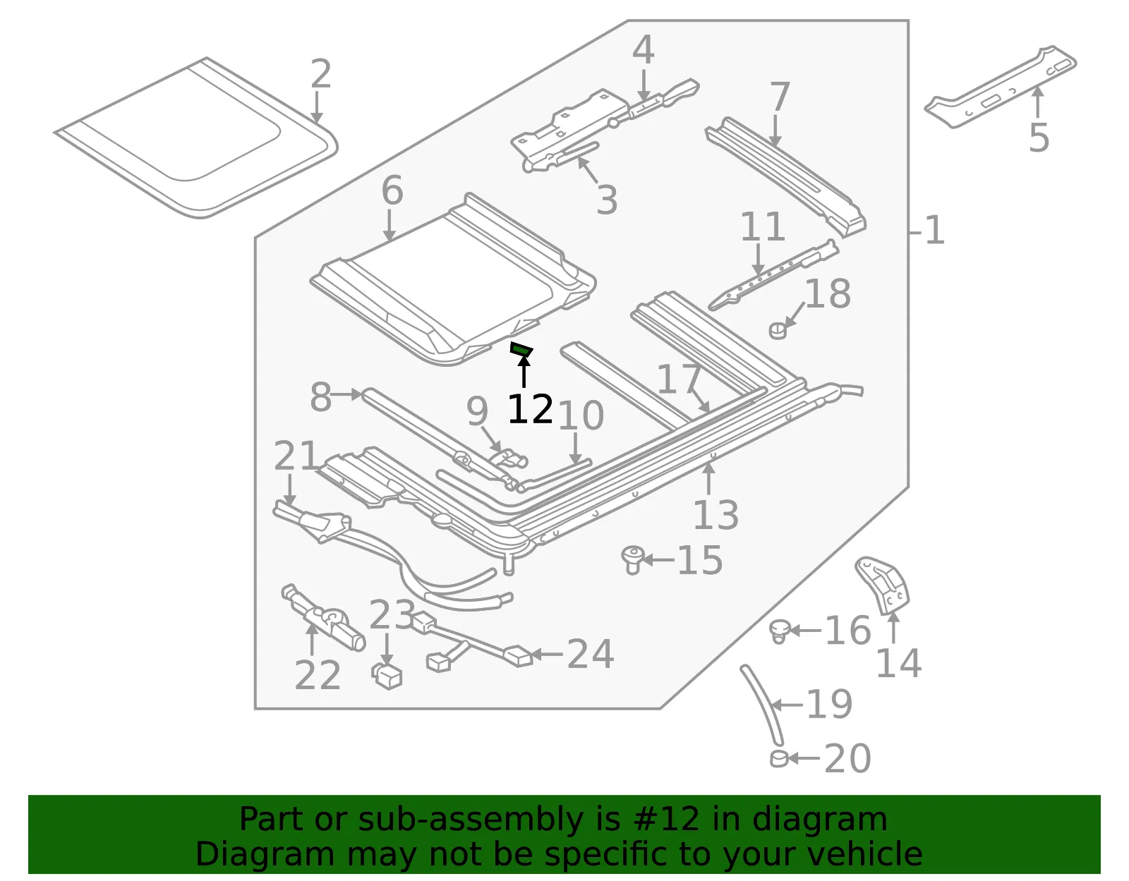 Air Deflector Connector - Driver's Side (LH) - Kia (81649-38000) - view 2