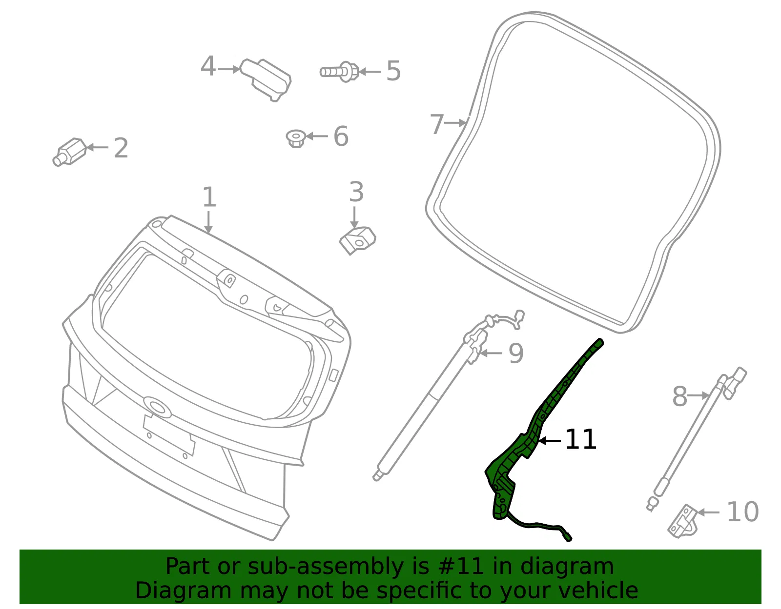 Sensor - Kia (81850-P2100) - view 3