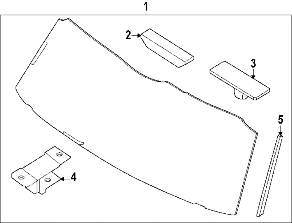 Pinch Sensor - Kia (81855-DO100)