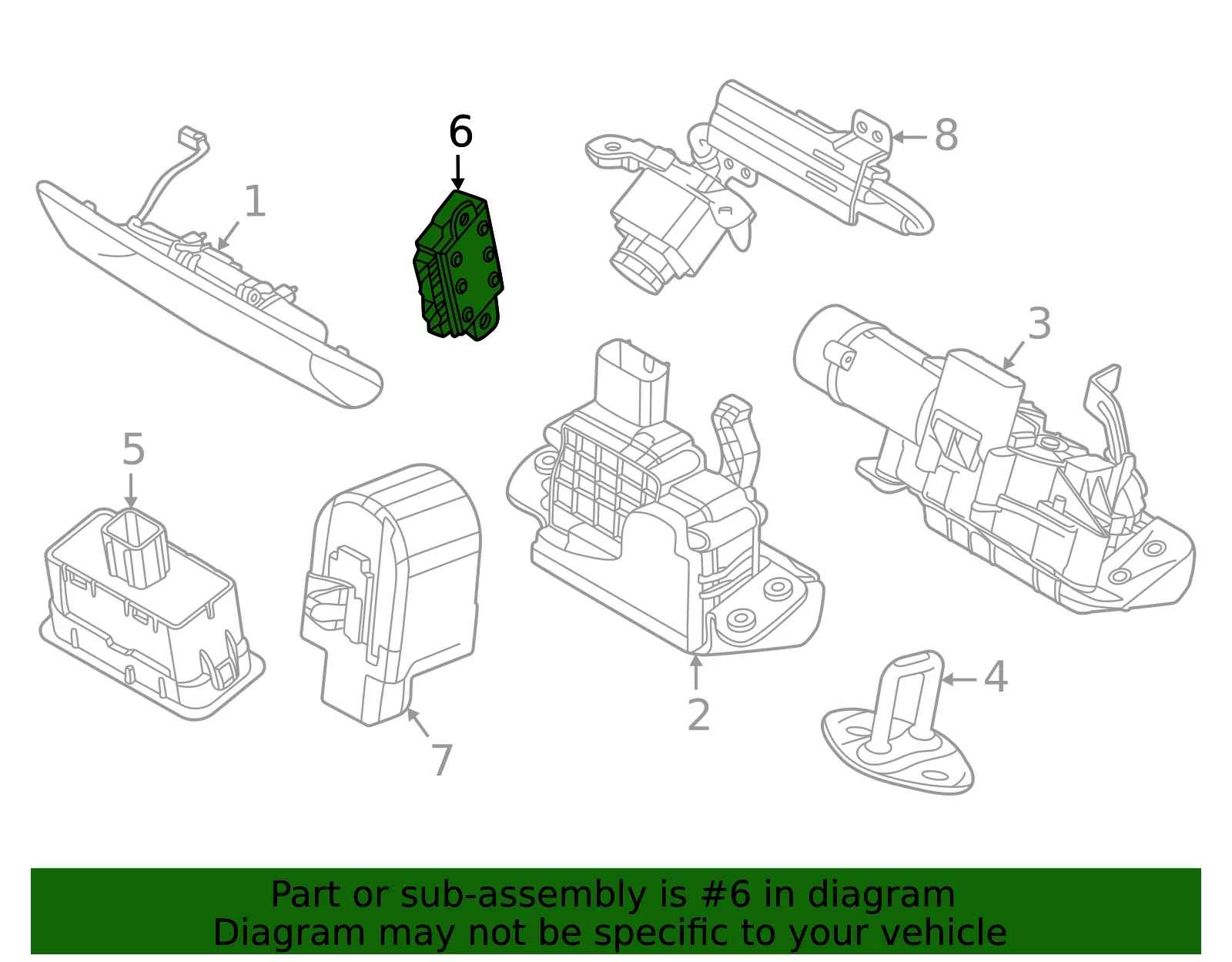 Control Module - Kia (81870-R0600) - view 2