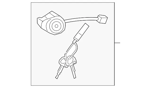 Ignition Cylinder - Kia (81900-3WG00)