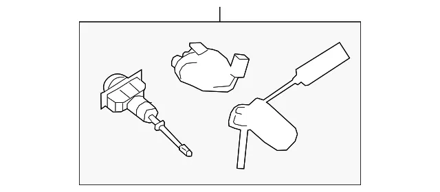 Ignition Lock Cylinder - Kia (81905-G5110)