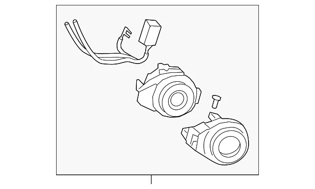 Ignition Lock Cylinder - Kia (81905-M7140)