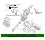 Ignition Cylinder - Kia (81905-Q5050) - view 4