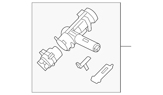 Ignition Lock - Kia (81910-3F010)