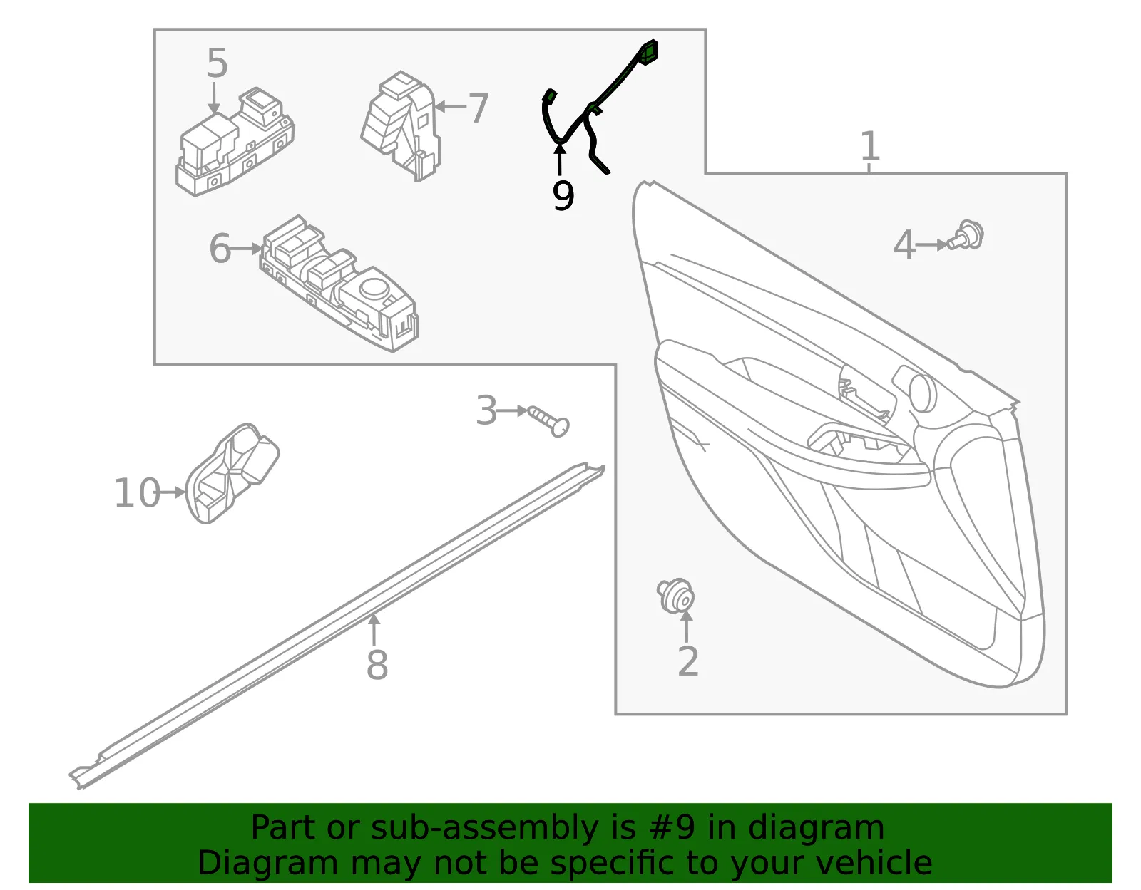 Wire - Kia (82397-L3040) - view 2