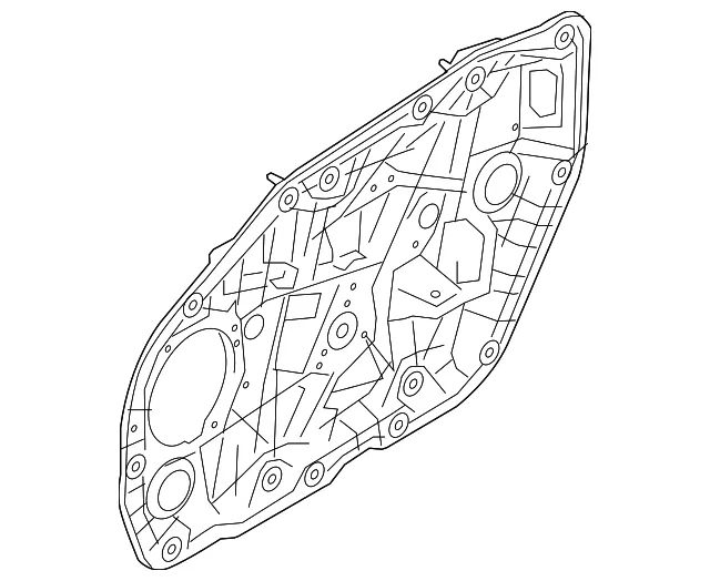 Regulator Module - Passenger Side (RH) - Kia (82402-A7010)