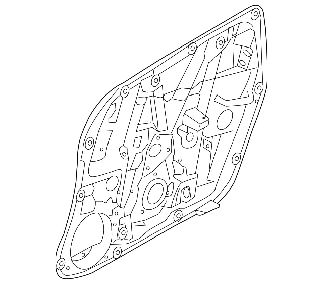 Regulator Module - Driver's Side (LH) - Kia (82471-B2010)