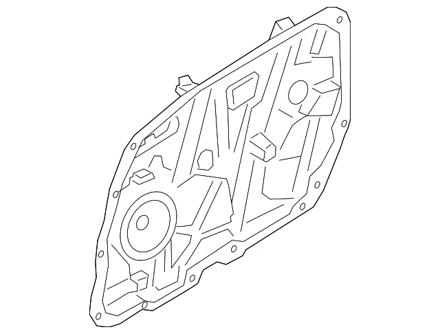 Regulator Module - Driver's Side (LH) - Kia (82471-J6000)
