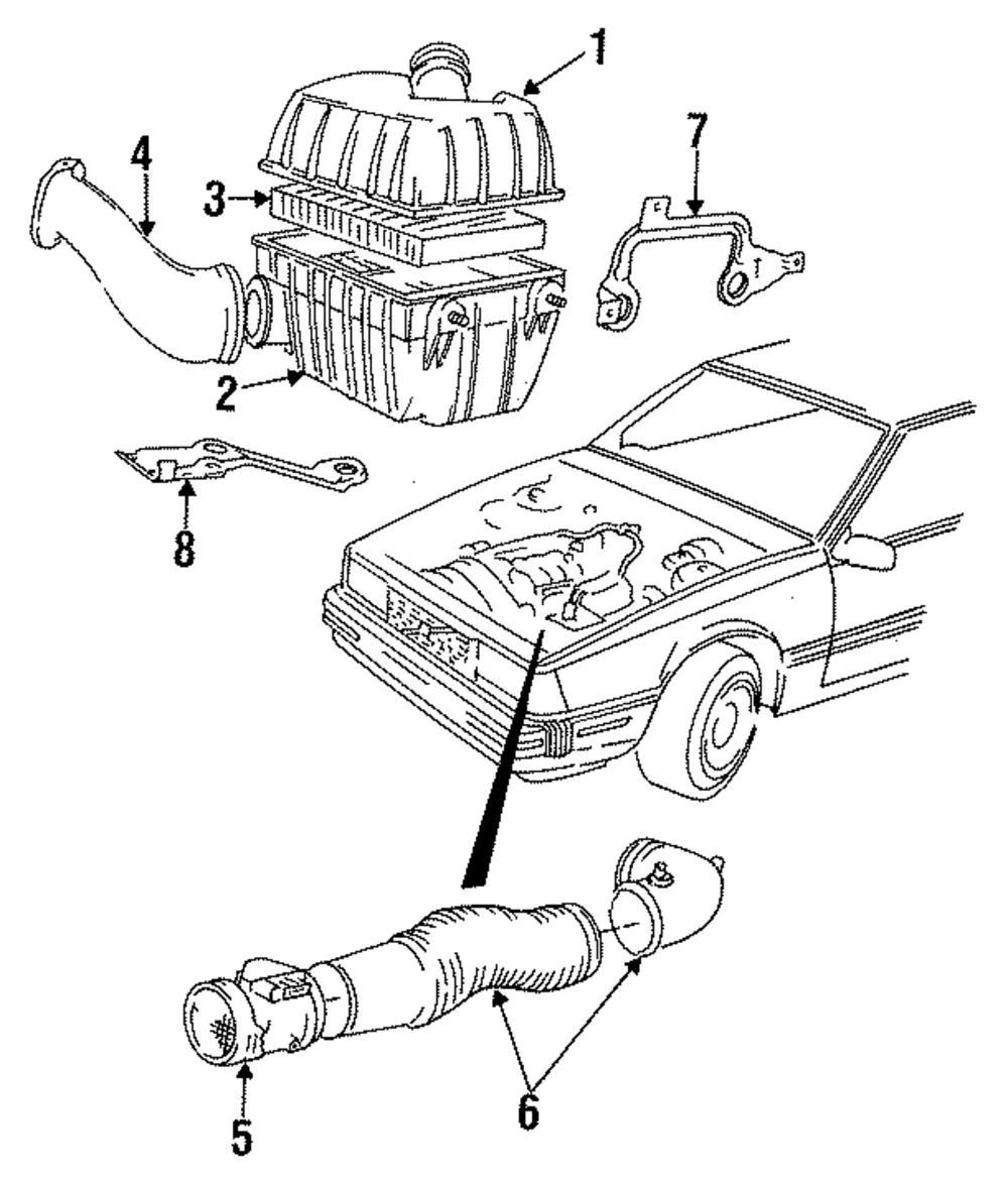 Air Mass Sensor - Volvo (8251500)