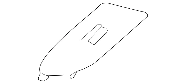 Door Switch Trim Panel - Nissan (82960-5AA1B)