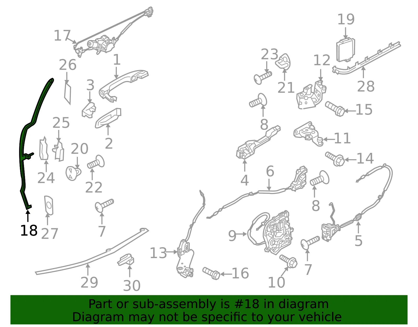 Object Sensor - Driver's Side (LH) - Kia (83175-A9100) - view 2