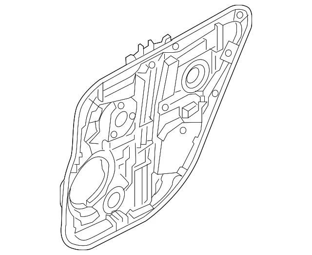 Regulator Module - Driver's Side (LH) - Kia (83471-3T000)