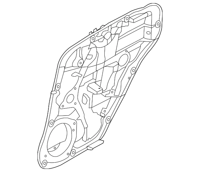 Regulator Module - Driver's Side (LH) - Kia (83471-B2000)