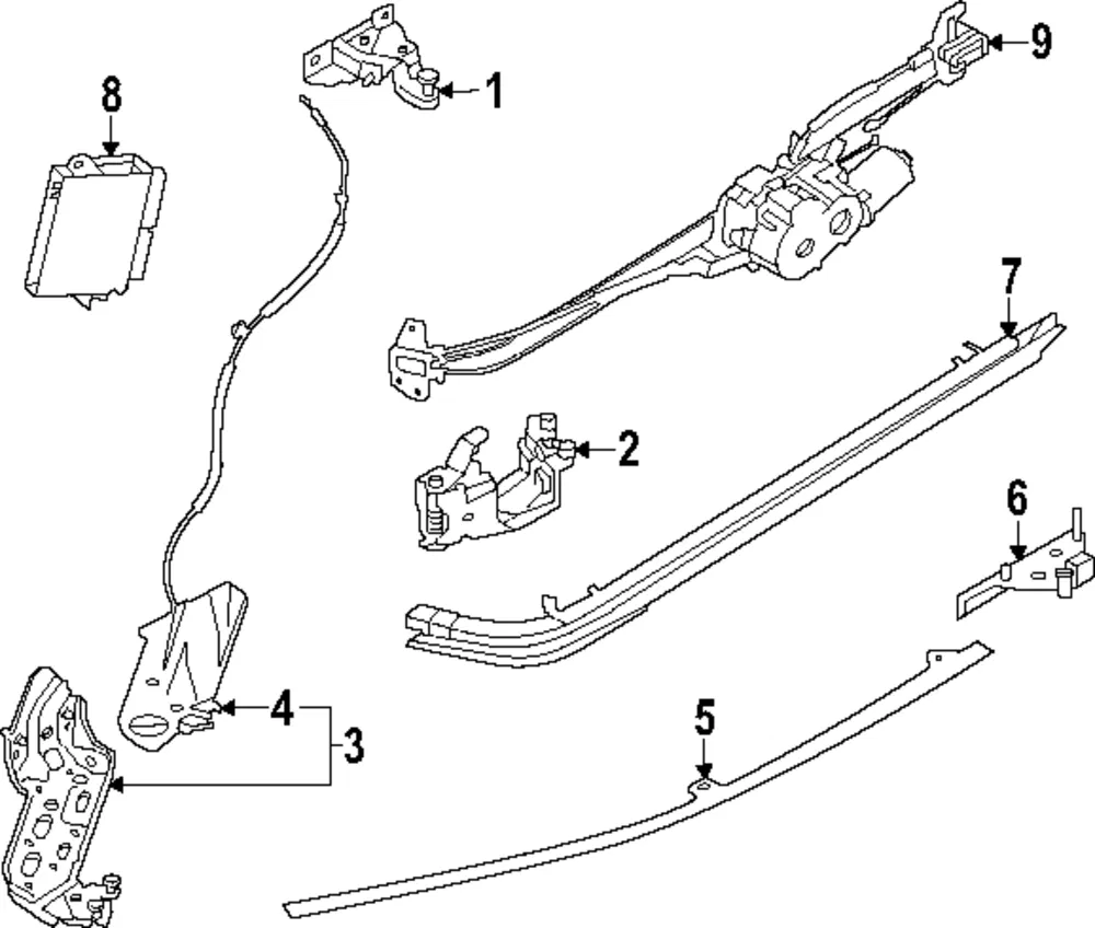 Lock Actuator - Kia (83955-R0000)