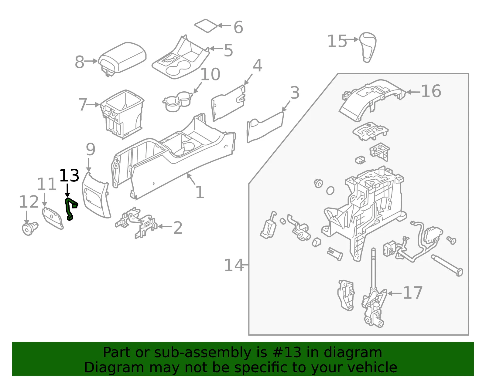 Wire - Kia (84619-2P000) - view 2