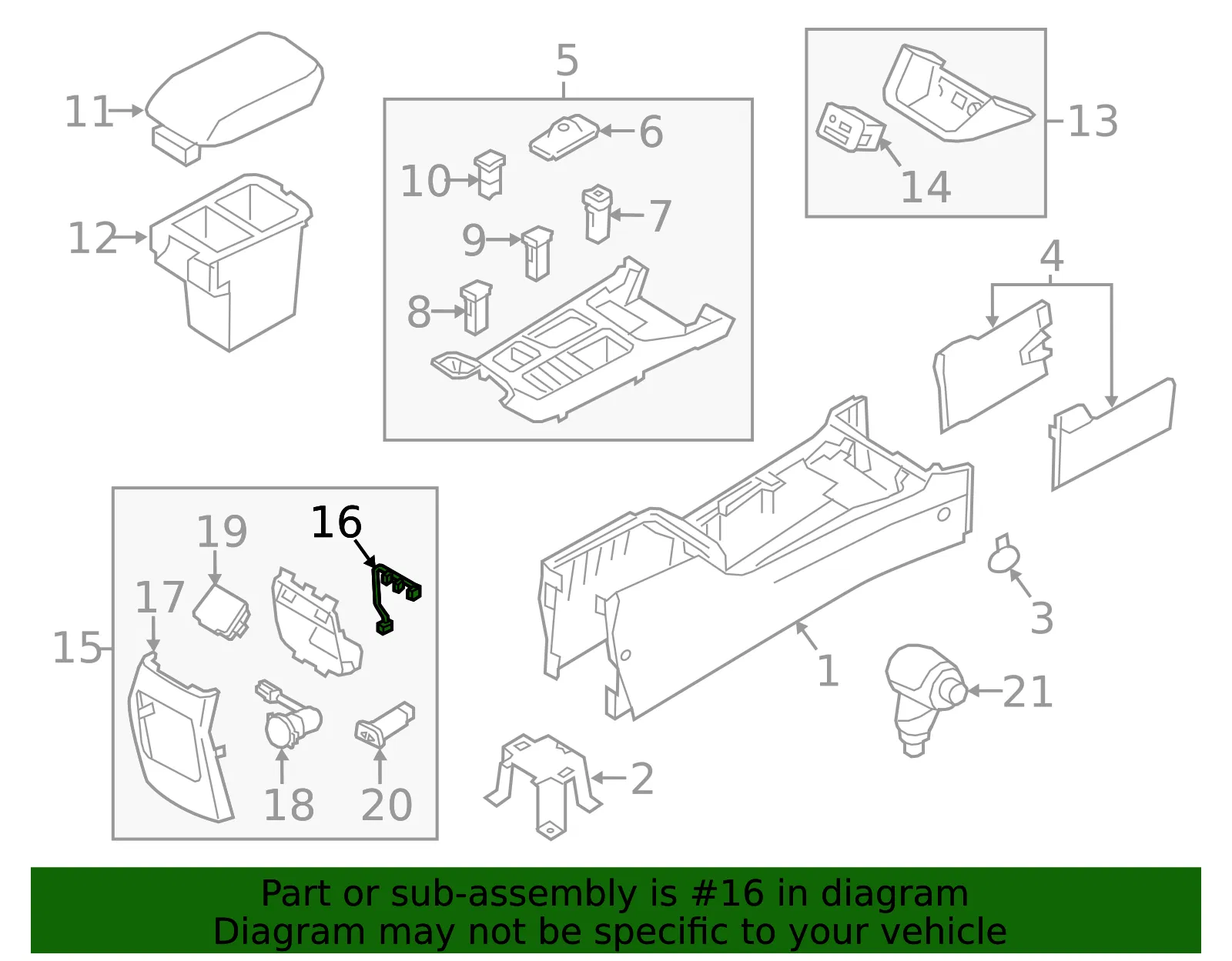 Harness - Kia (84619-2P005) - view 2