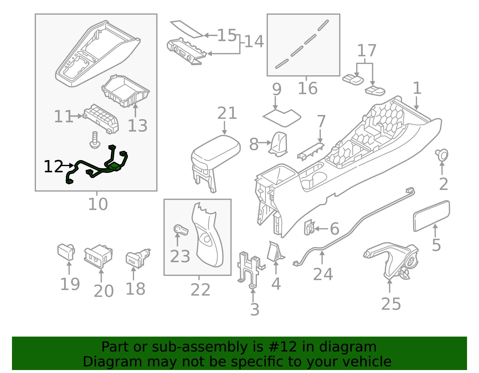 Wire - Kia (84622-H9010) - view 2