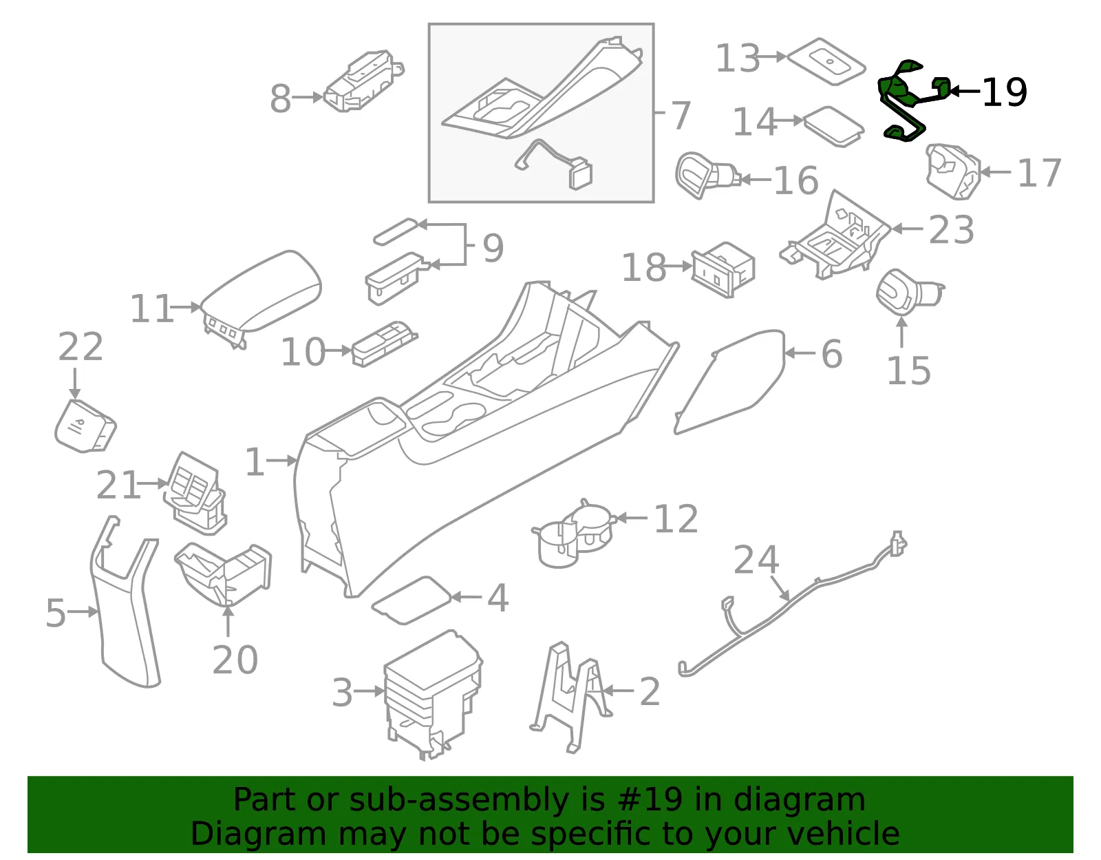 Wire - Kia (84624-G5000) - view 2