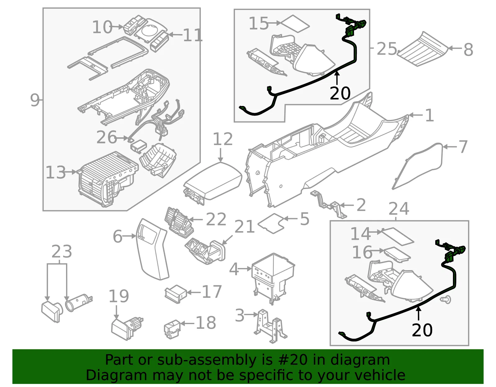 Wire - Kia (84624-Q4010) - view 2