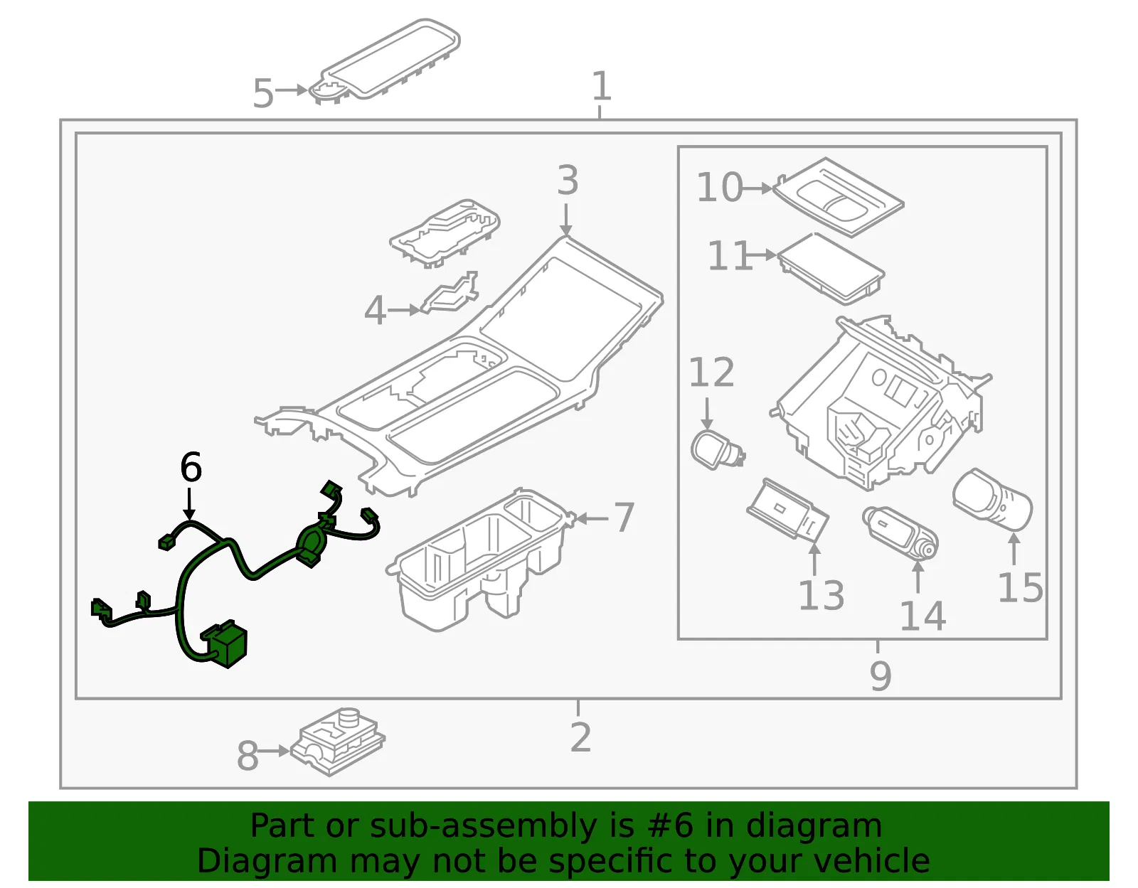 Wire - Kia (84624-S9700) - view 2