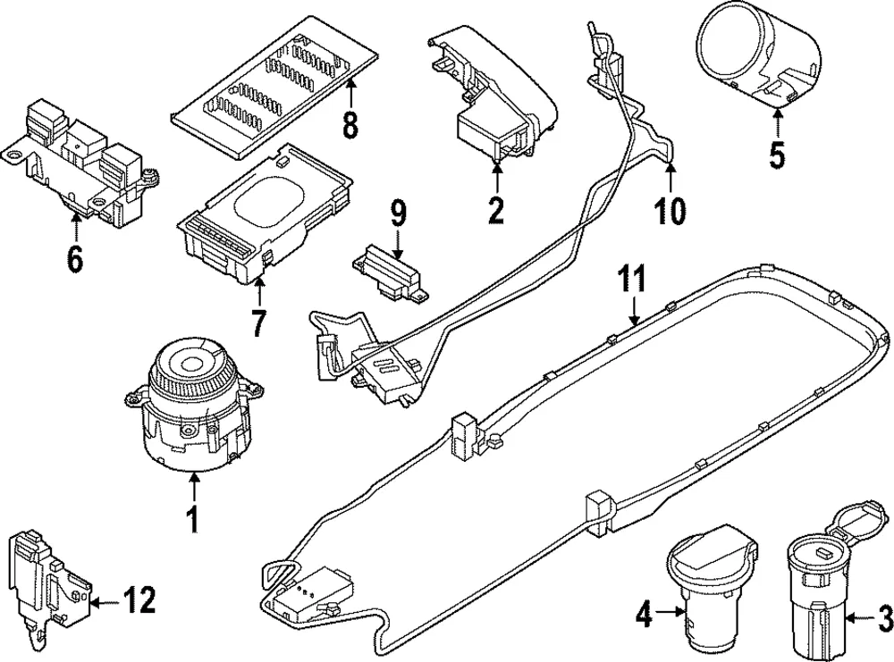 Interior Lamp - Kia (846H0-CVAA0)