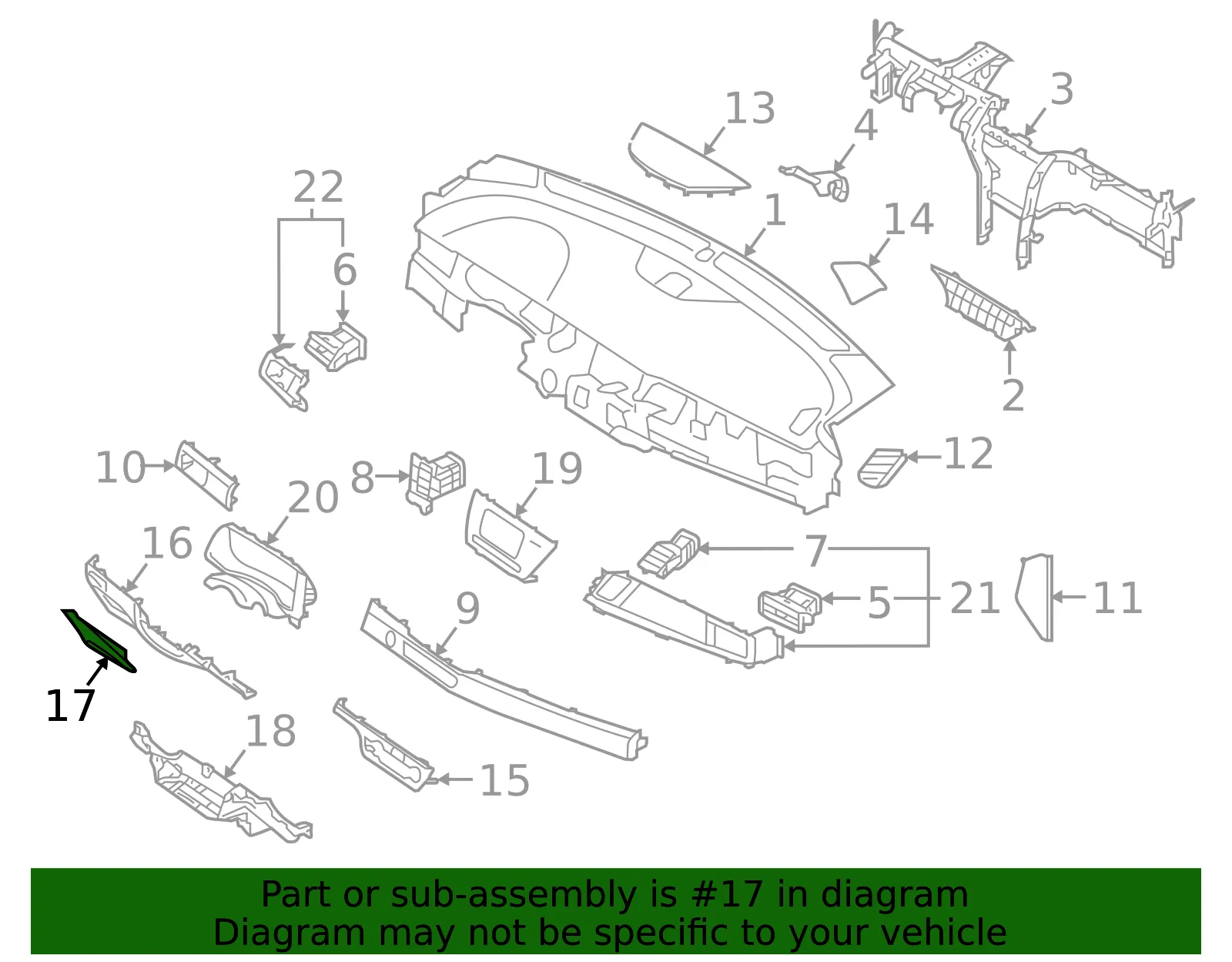 Fuse Box Cover - Kia (84753-G5300DDK) - view 2