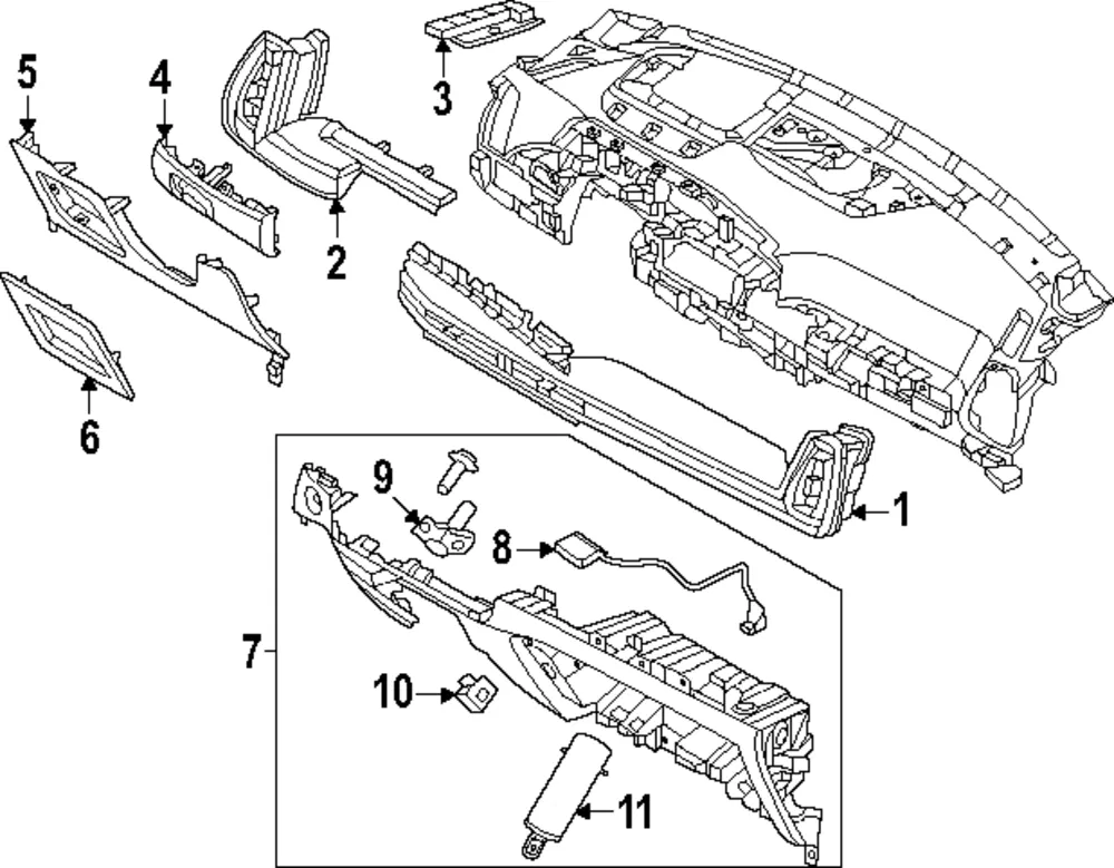 Fuse Box Cover - Kia (84753-P4AC0GYT)