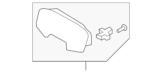 Cluster Panel - Kia (84830-1D000WK)