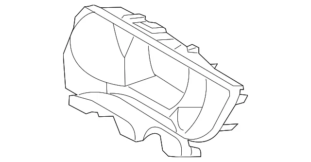 Cluster Bezel - Kia (84830-1W050AK5)