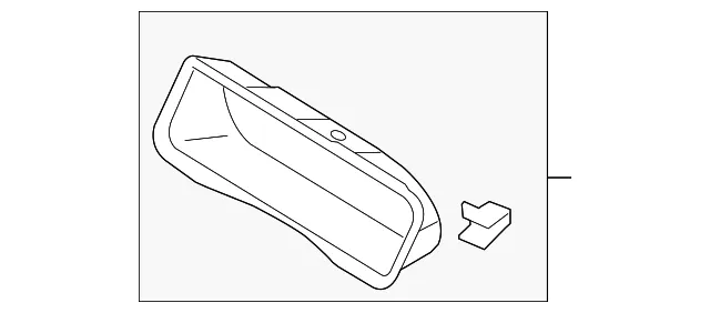 Cluster Housing - Kia (84830-2F050)