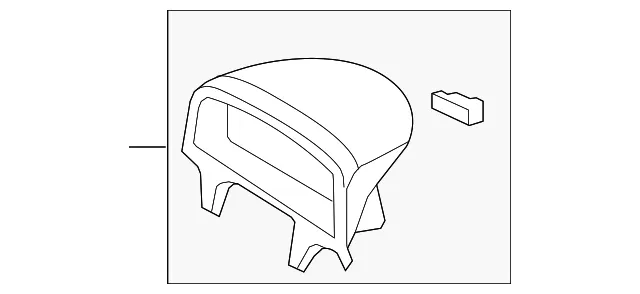 Cluster Trim - Kia (84830-2J000WK)