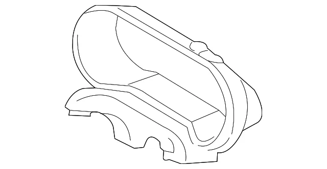Cluster Bezel - Kia (84830-D4000WK)