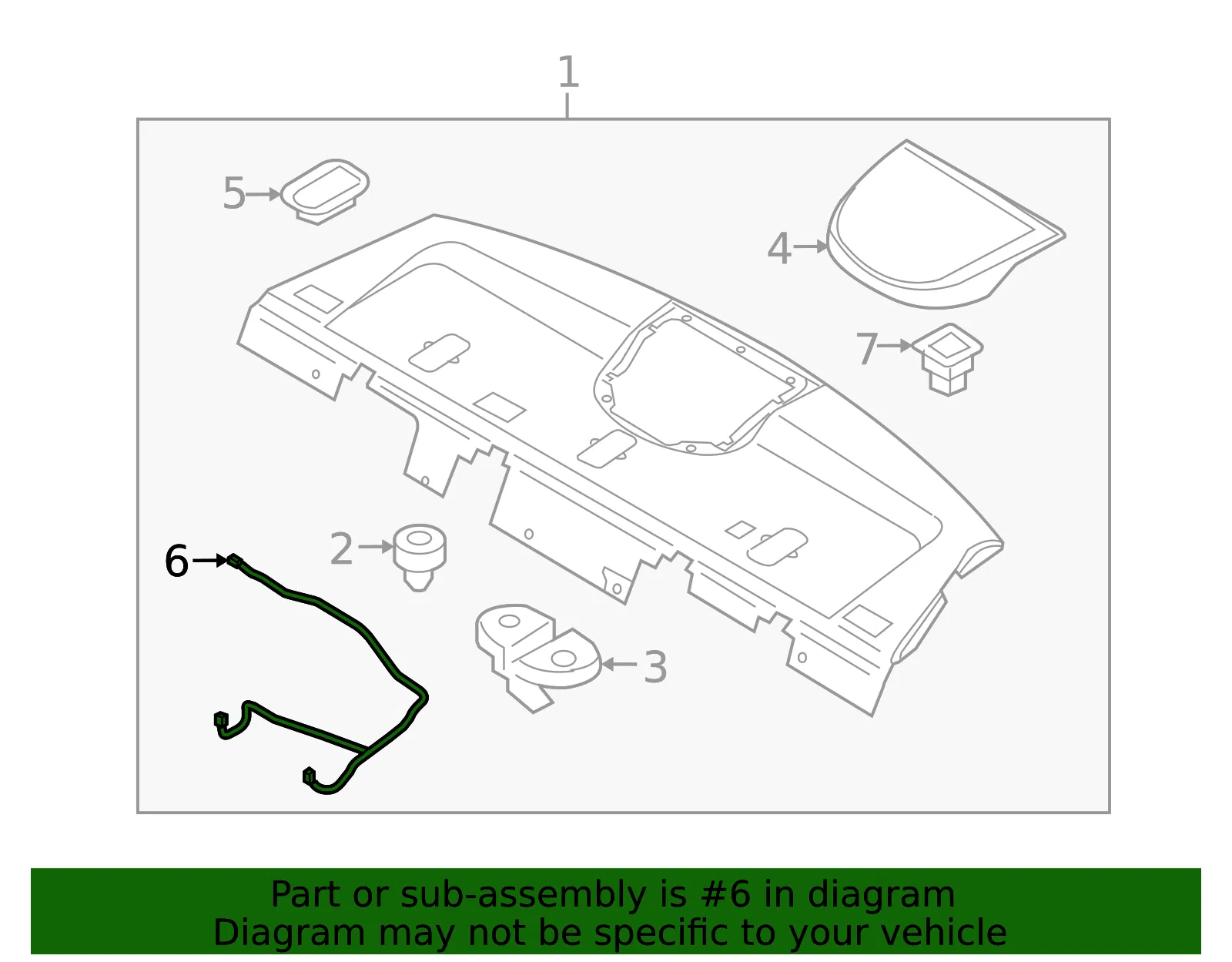 Wire Harness - Kia (85660-3F300) - view 2