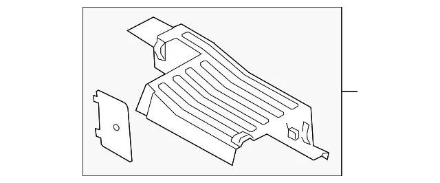 Battery Cover - Kia (85725-4U000VA)