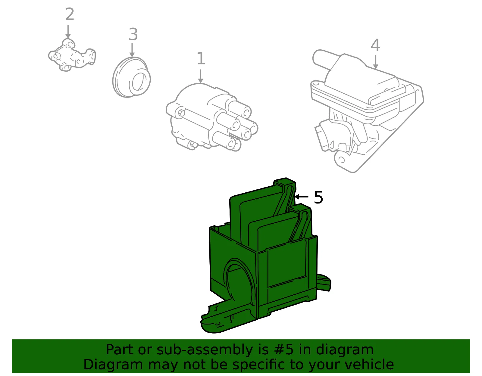 Engine Control Module (ECM) - Volvo (8601607) - view 2